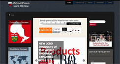 Desktop Screenshot of michaelpinkuswinereview.com